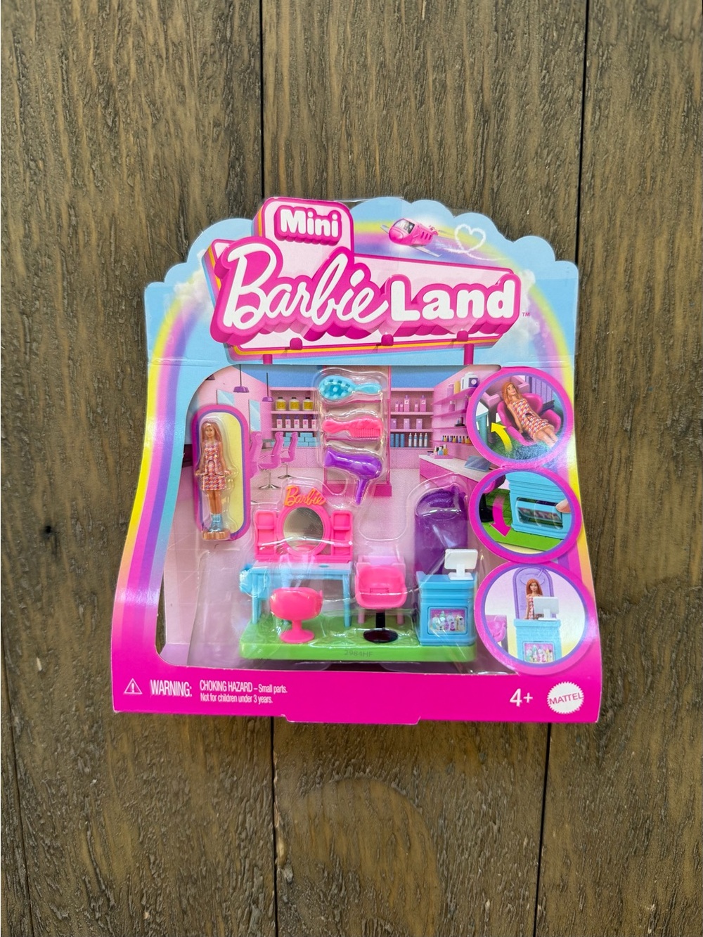 Barbie Mini BarbieLand Playset - Pink, Purple, Blue